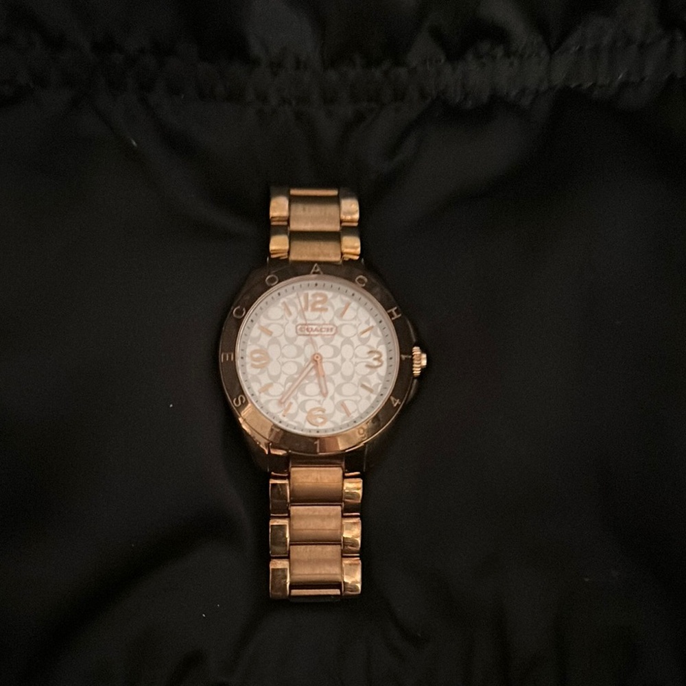 Coach Gold Watch